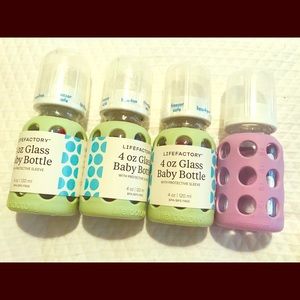 Lifefactory Glass Baby Bottles